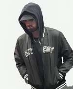 Eminem 2026 Detroit Black Varsity Jacket