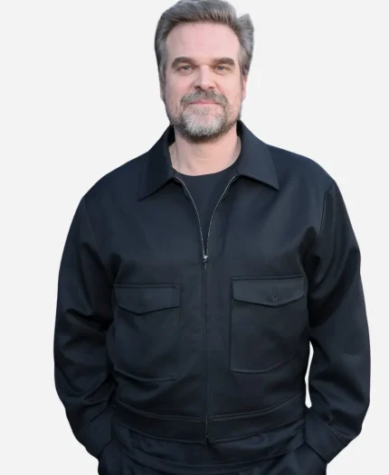 Emmy FYC 2026 David Harbour Black Jacket