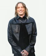 Emmy FYC 2026 Jamie Campbell Bower Leather Jacket