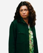 Euphoria S03 Rue Bennett Green Shirt Jacket