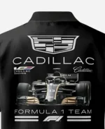 F1 Team Cadillac Black Bomber Jacket