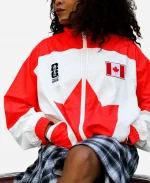 Peace Collective 2026 FIFA World Cup Team Canada Nylon Windbreaker Jacket