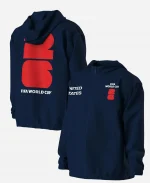 2026 FIFA World Cup USA Rain Navy Blue Hooded Jacket