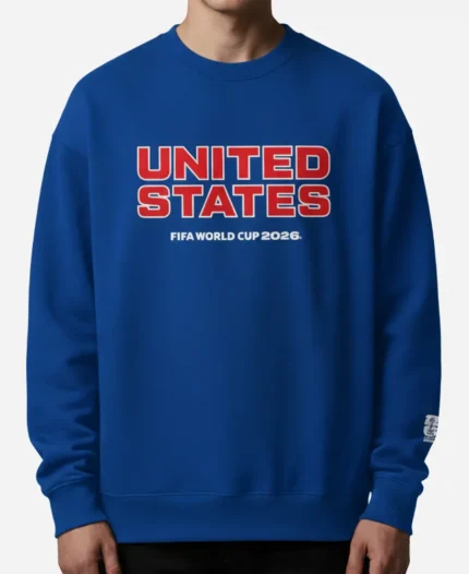 Peace Collective FIFA World Cup 2026 Team USA Spirit Royal Crewneck Shirt