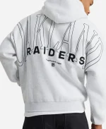 Factorie NFL Raiders Grey Hoodie