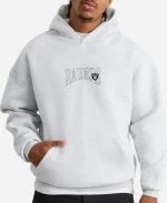Factorie NFL Raiders Hoodie In Grey