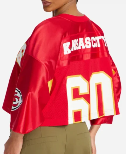 Fashion Nova NFL Kansas City Chiefs Game Red Short Sleeves Shirt