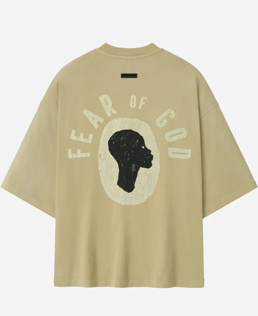 Fear Of God x DSYF Support Liberation Now Beige T-Shirt Fear Of God x DSYF Support Liberation Now T-Shirt
