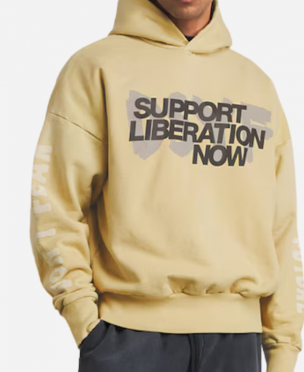 Fear Of God x DSYF Support Liberation Now Hoodie