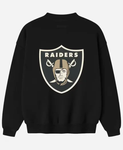 Fear of God x NFL Raiders Sport Black Sweatshirt