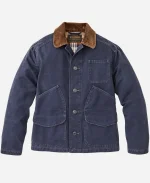 Filson Canvas Blue Jacket For Sale