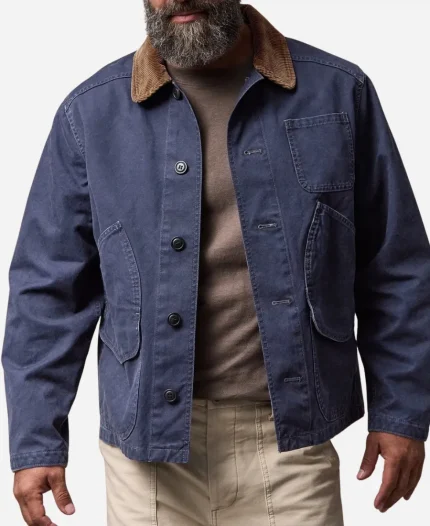 Filson Canvas Outfitter Blue Jacket