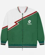 Flavor Flav 2026 Treviso Track Jacket In Green & White