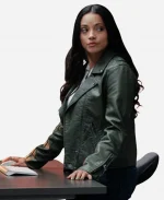 Found S01 Lacey Quinn Green Jacket