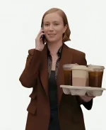 Hacks S03 Ava Daniels Brown Blazer