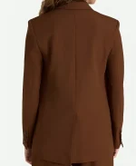 Hannah Einbinder Brown Blazer