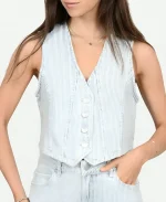Ella Bright Blue Vest