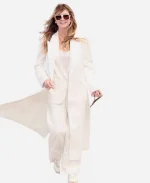 Heidi Klum 79th Cannes Film Festival Opening Ceremony White OverCoat