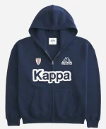 Hollister x Kappa 2026 Navy Blue Hoodie