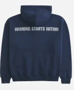 Hollister x Kappa 2026 Navy Blue Hoodie For Sale