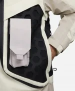 Nike ISPA Butterfly Waterproof Grey Zipper Jacket