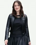 Isa Briones 2026 Today with Jenna & Sheinelle Leather Jacket