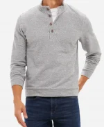 Jack McKinney Law and Order S25 Alan Ross Grey Pullover Shirt