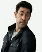 Jack Ryan Ghost War Black Jacket