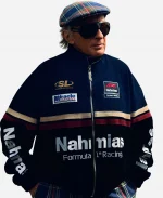 Jakie Stewart F1 x Nahmias Racing Leather Jacket