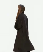 Jennifer Lawrence 2026 Brown Wool Coat