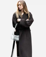 Jennifer Lawrence NYC 2026 Brown Wool Coat