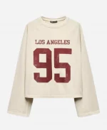Jennifer Love Hewitt 9-1-1 S08 95 Los Angeles White Sweatshirt