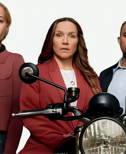 Jessica Hynes Tv Series Patience S02 DI Frankie Monroe Red Blazer