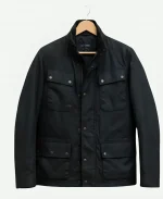 Tom Clancy’s Jack Ryan Ghost War John Krasinski Black Jacket