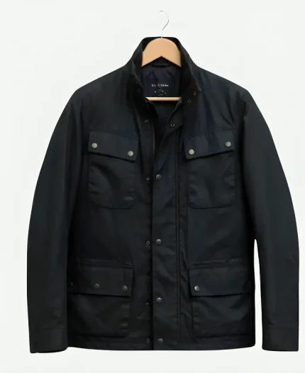 Tom Clancy’s Jack Ryan Ghost War John Krasinski Black Jacket
