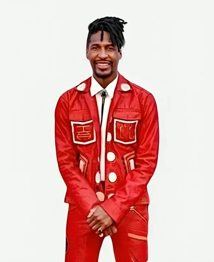Jon Batiste The Devil Wears Prada 2 Premiere Red Jacket