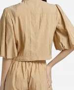 Joy Behar The View 2026 Beige Jack­et