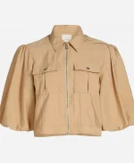 Joy Behar The View Beige Cropped Jacket