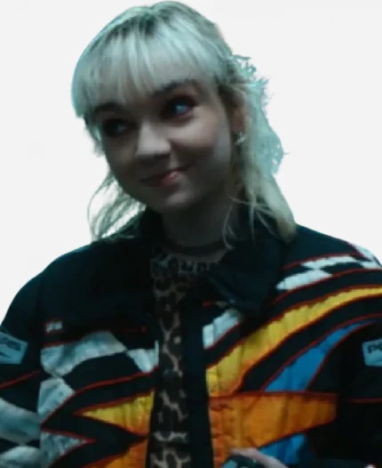 Julia Sarah Stone Off Campus S01 Racing Jacket