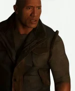 Smolder Bravestone Jumanji 3 Brown Leather Vest