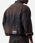 2026 Jung Kook x Calvin Klein 90s Denim Trucker Jacket In Black