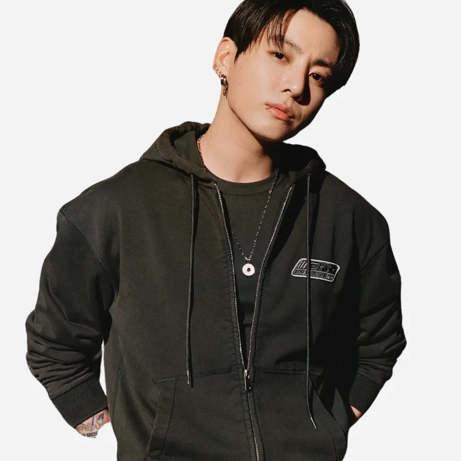 Jung Kook   テリーリラックスフーディーS Jung Kook For Calvin Klein Terry Relaxed Hoodie