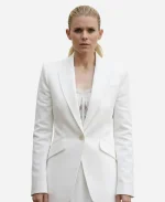 Kate Mara Imperfect Women 2026 White Blazer