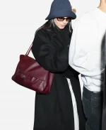 Kendall Jenner NYC 2026 James Earl Jones Theatre Black Long Coat