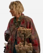 Kerri Kenney The Four Seasons S01 Anne Brown Plaid Flannel Shirt