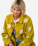 Kerri Kenney The Four Seasons S02 Yellow Floral Jacket