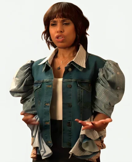 Kerry Washington Imperfect Women S01 Denim Jacket