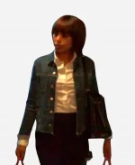 Kerry Washington TV Series Imperfect Women 2026 Eleanor Blue Denim Jacket