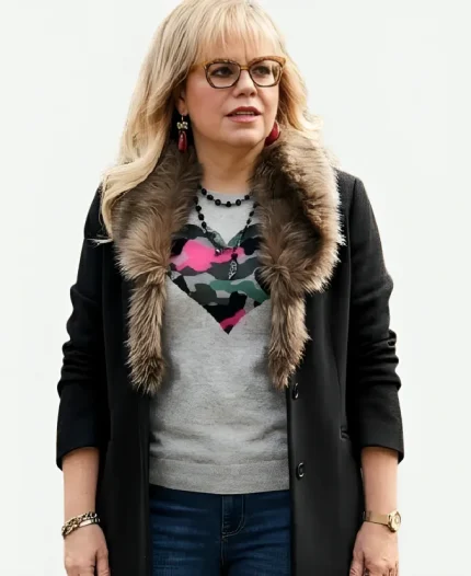 Kirsten Vangsness Criminal Minds S13 Heart Sweater
