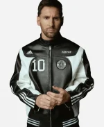 Messi Leather Biker Jacket